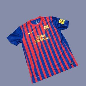 Nike Qatar Foundation FC Barcelona Messi Jersey